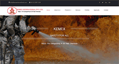 Desktop Screenshot of kemexinternational.com